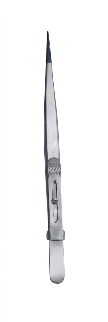 LOCKING TWEEZER, BLACK TIP